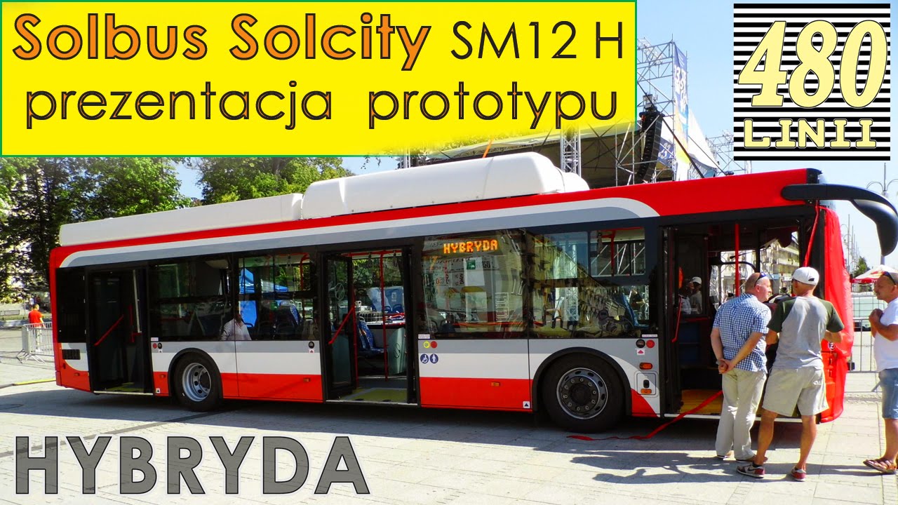 Hybryda. Prezentacja prototypu Solbus SM 12 H | 480linii (480p)