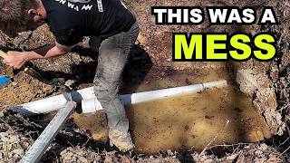 This Septic Line Install Was Harder Than It Should’ve Been