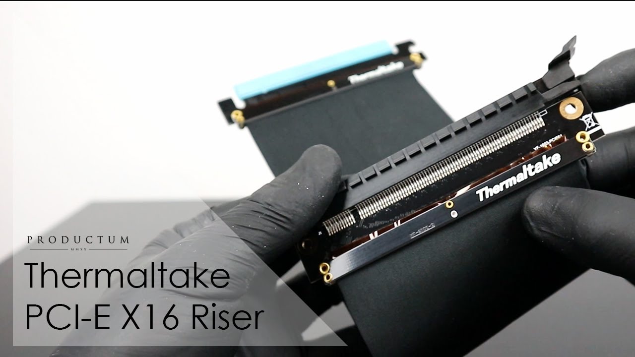 Thermaltake TT Gaming Riser Cable X16 PCI-E 3.0 - Deutsch