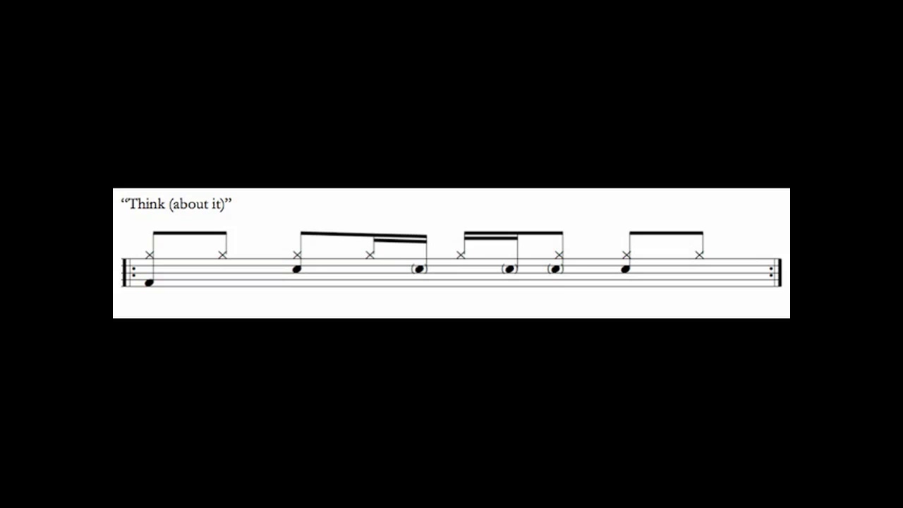 The Think (about it) Break - How to Play, With Notation
