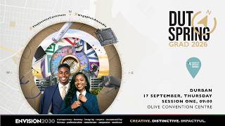 DUT Spring Graduation 2026 – Management Sciences - Durban – Wednesday 17 September 2026, 10:00 News