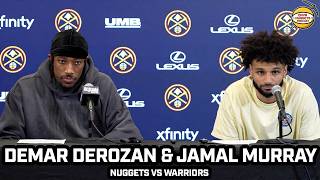 Jamal Murray & DeMar DeRozan HONEST About Nuggets New Players, Defense + More After LOSS vs Warriors