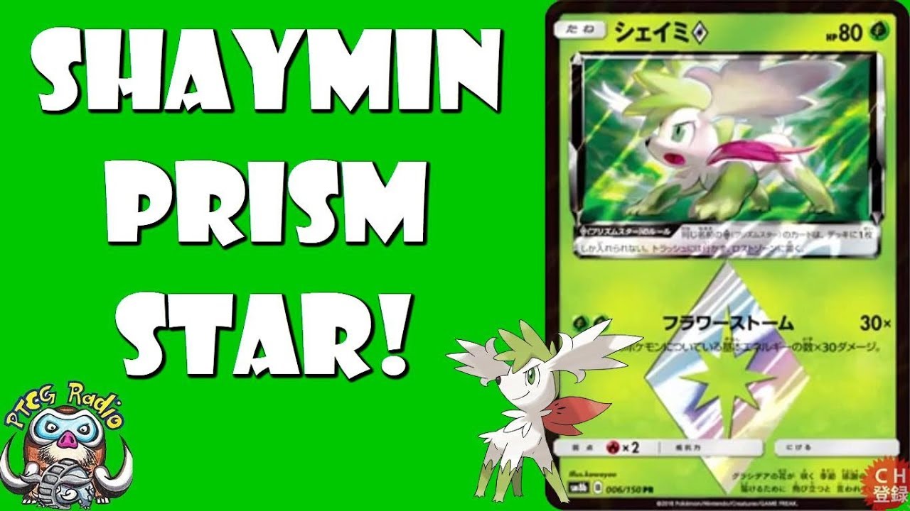 Card Pokemon Shaymin Prism