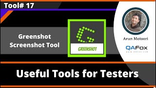 Greenshot Screenshot Tool (Useful Tool for Software Testers)