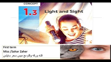 Grade 4 sight and light lesson 1*حل اسئله كتاب المعاصر* اختبار الكترونى
