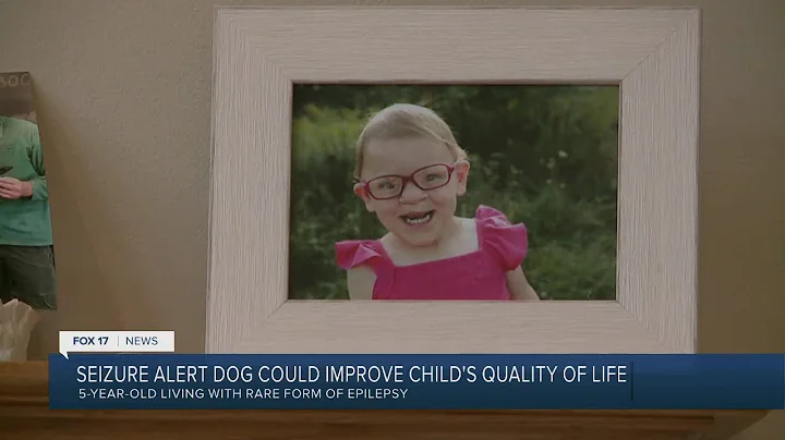 Seizure alert dog could improve child's quality of life