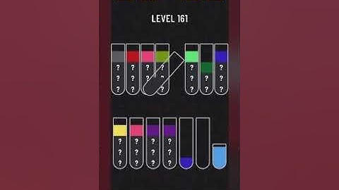 Water sort | color | puzzle game level 361