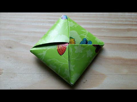 Cool and Easy Origami Craft DIY Tutorial| Envelope, Package of Paper for Gift, Surprise, Seeds