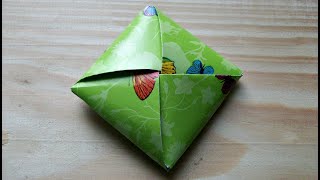 Cool and Easy Origami Craft DIY Tutorial| Envelope, Package of Paper for Gift, Surprise, Seeds