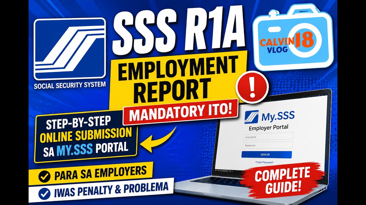 SSS R1A Employment Report 2026 | Mandatory ba Ito? Step-by-Step ...