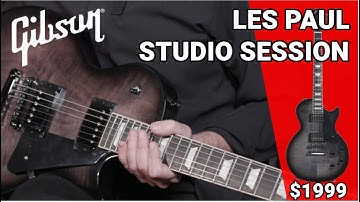GIBSON LES PAUL STUDIO SESSION  - HANDS ON DEMO