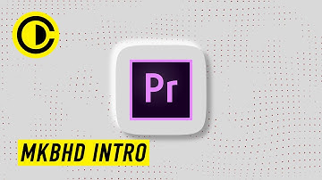 MKBHD 2020 Youtube intro / Replicated in Premiere Pro Challenge