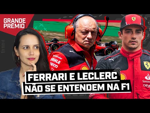 "FERRARI E LECLERC SÃO COMO ÓLEO E ÁGUA NA F1 2023"