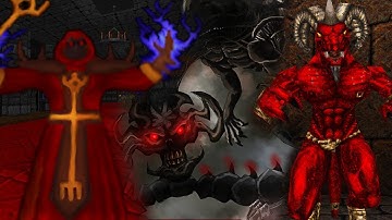 HEXEN LORE - STORY OF THE SERPENT RIDERS ORIGIN EXPLAINED - HERETIC ENDING HEXEN 2 LORE AND HISTORY