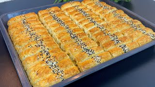 ABARTMIYORUM DAHA ÇITIRI VE YUMUŞAĞI YOK ?KAT KAT EL AÇMASI PATATESLİ BÖREK TARİFİ