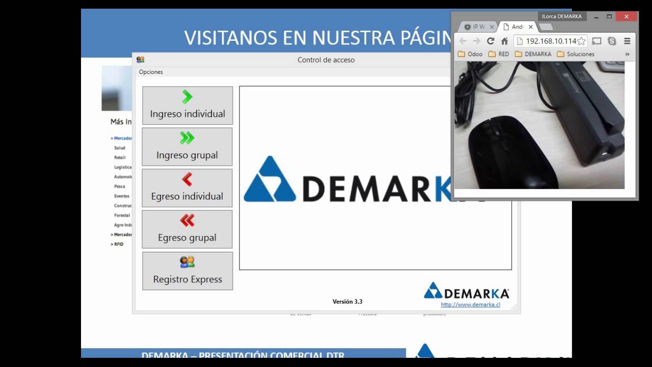 Control de Visitas - Como funciona
