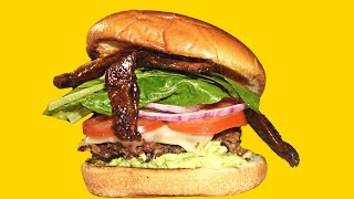 The Unbelievable Vegan Bacon Cheeseburger