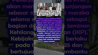 Korban PHK Dapat Tunjangan 60% Gaji Selama 6 Bulan Mulai 2025 #shorts #beritaterkini