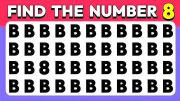 Find the ODD One Out - Numbers and Letters Edition ✅ Easy, Medium, Hard - 30 Levels Quiz