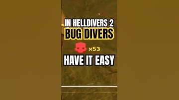 Bug Divers in #helldivers2 be like… #helldivers2funny #helldivers2game