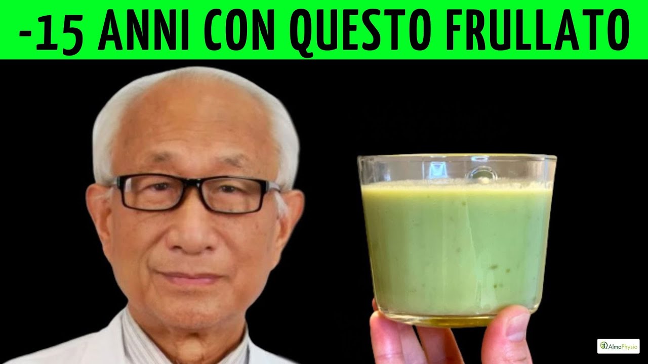 Il medico Cinese di 95 anni lo BEVE ogni GIORNO! FRULLATO ANTIOSSIDANTE