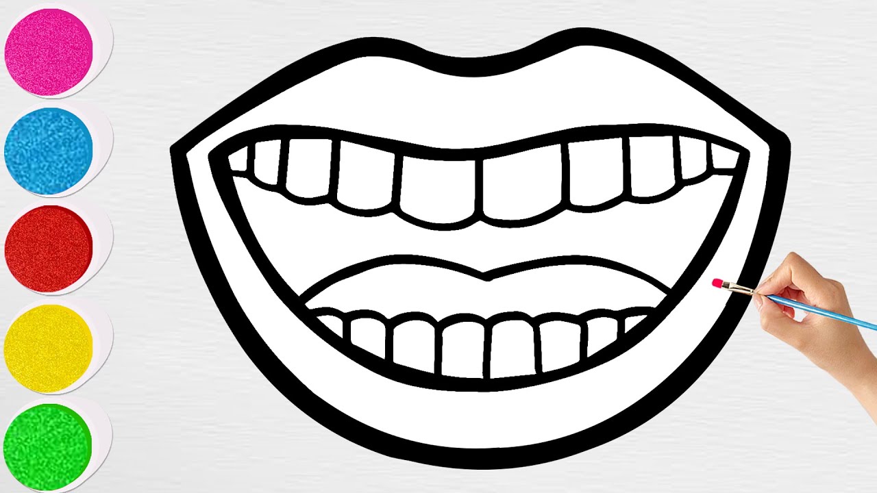 How to Draw a Mouth | Easy Step by Step for Beginners - YouTube