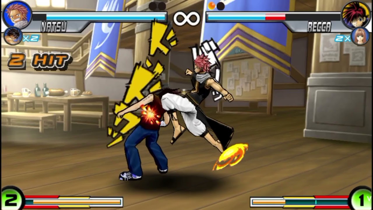 NATSU vs RECCA:Sunday VS Magazine...PSP EMULATOR|Android....(VS CPU HARDEST)