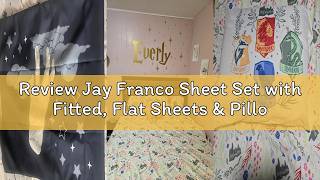 Information Review Jay Franco Sheet Set with Fitted, Flat Sheets & Pillow Cover - Ultra-Soft Bedding with Pillow News