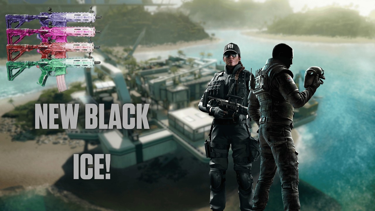 NEW Black Ice Buff (I got the purple one on the BOSG and SMG-12) | Rainbow Six: Siege X