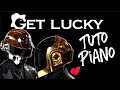 🎹 DAFT PUNK (Get Lucky) - PIANO Tutorial How To Play - EPILOGUE