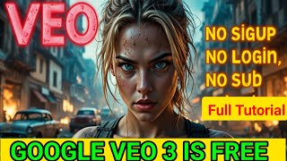 🔊 Google veo 3 is now 100% FREE | Free and unlimited AI videos with veo 3 | Text to video generator🔥