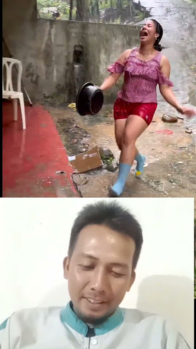 hujan hujanan #comedyshorts #lucu #ngakak #vidoelucu #funny #comedy #komedi