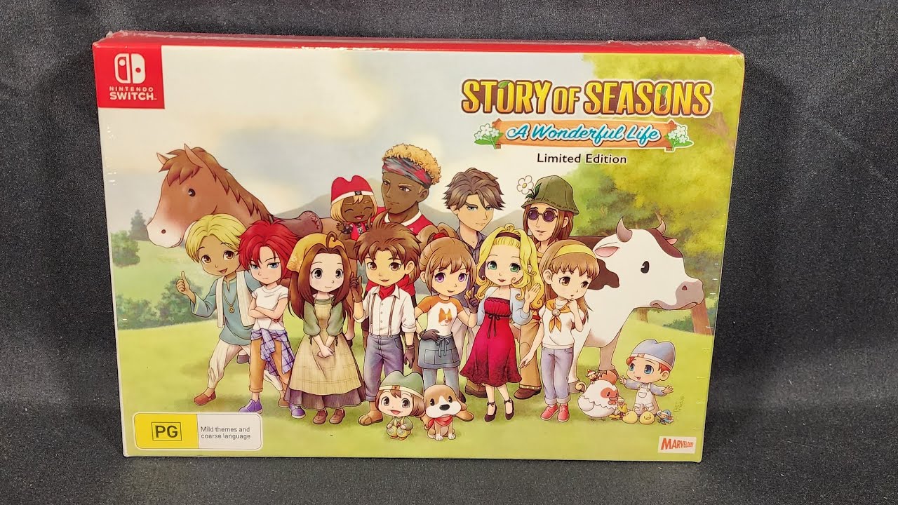 unboxing-story-of-seasons-a-wonderful-life-limited-edition-for