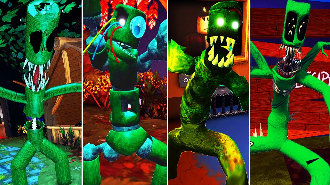 The EVOLUTION Of GREEN In ROBLOX RAINBOW FRIENDS!