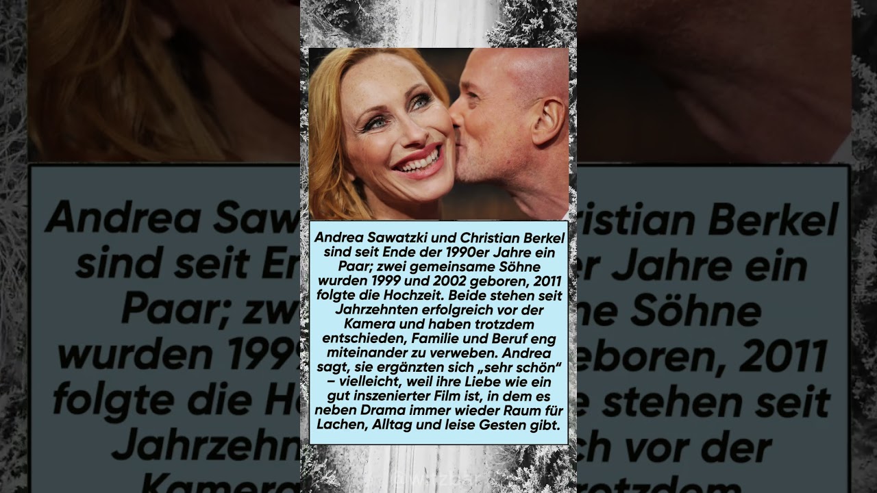 Andrea Sawatzki & Christian Berkel – Wenn das Leben selbst zum Liebesfilm wird