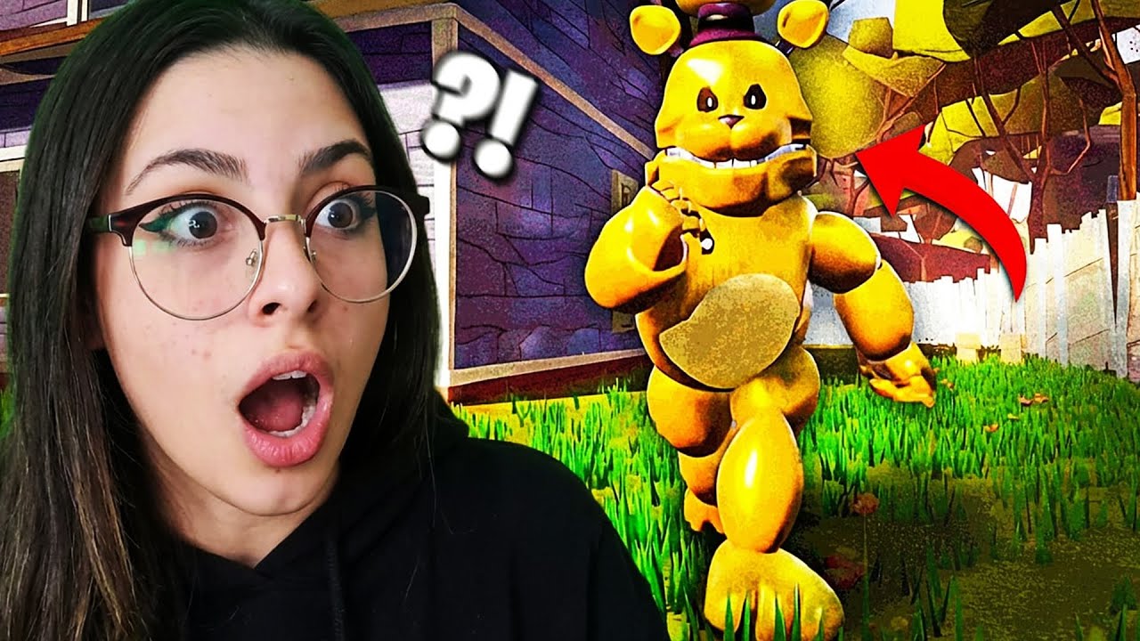 FREDBEAR HELLO NEIGHBOR MODU ÇOK KORKUNÇ!!! KAÇAMAZSIN !
