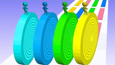 Layers Roll All pro levels Android ios Mobile gameplay walkthrough - Mokas gaming - gamert