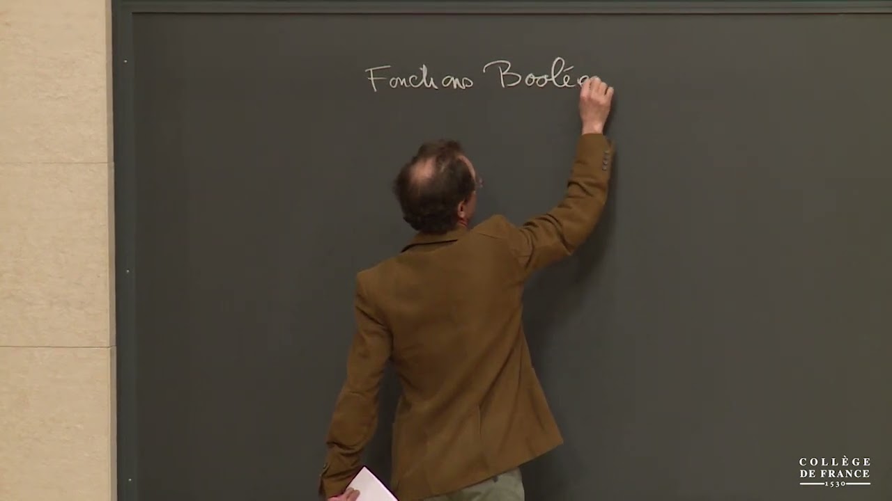 L'apprentissage par réseaux de neurones profonds (7) - Stéphane Mallat (2018-2019)