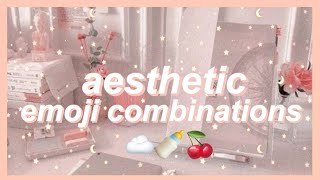Aesthetic  emoji combinations screenshot 5