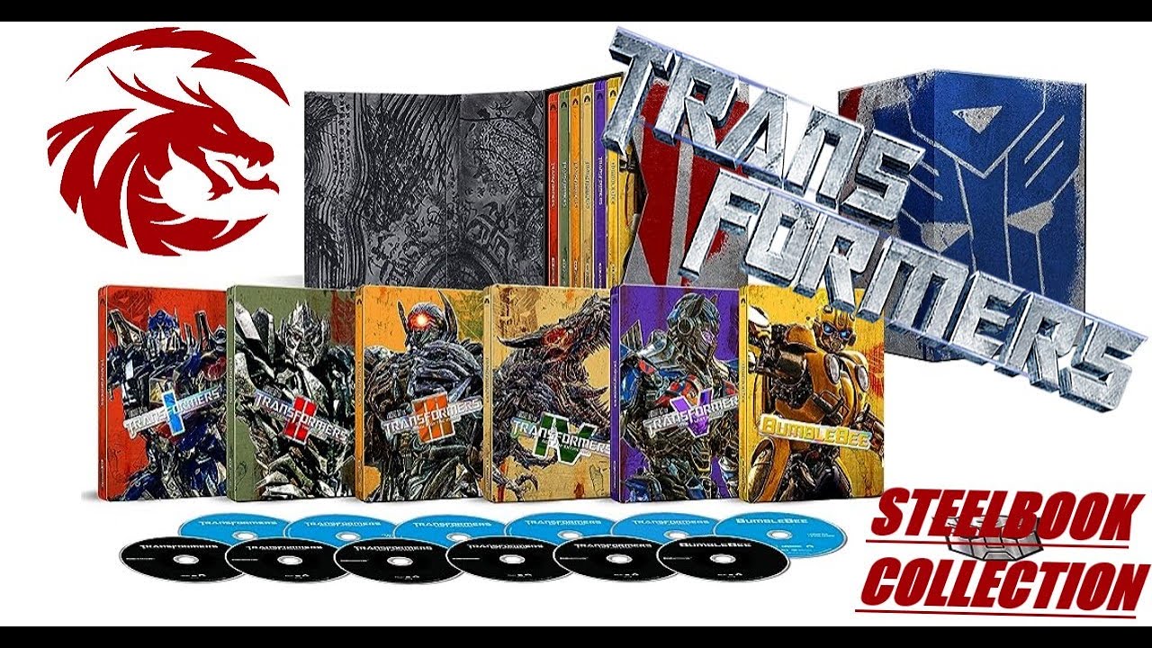 Transformers 6 Movie 4K UHD Steelbook Collection steelbooks 