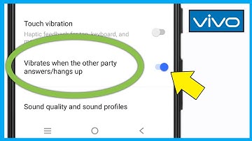 Vibrate When Call Answered | Vivo Call Answer Vibration
