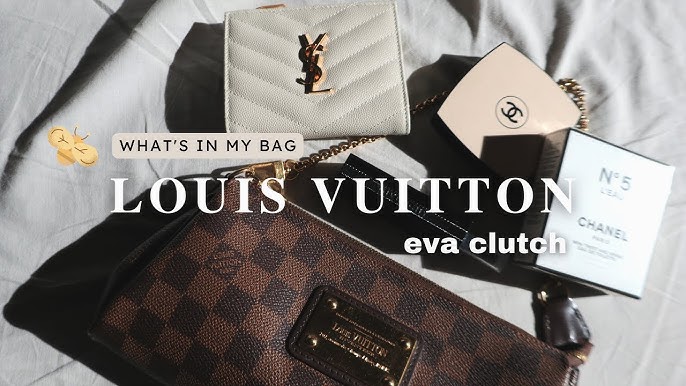 Louis Vuitton Favorite MM and Eva clutch comparison 💕 