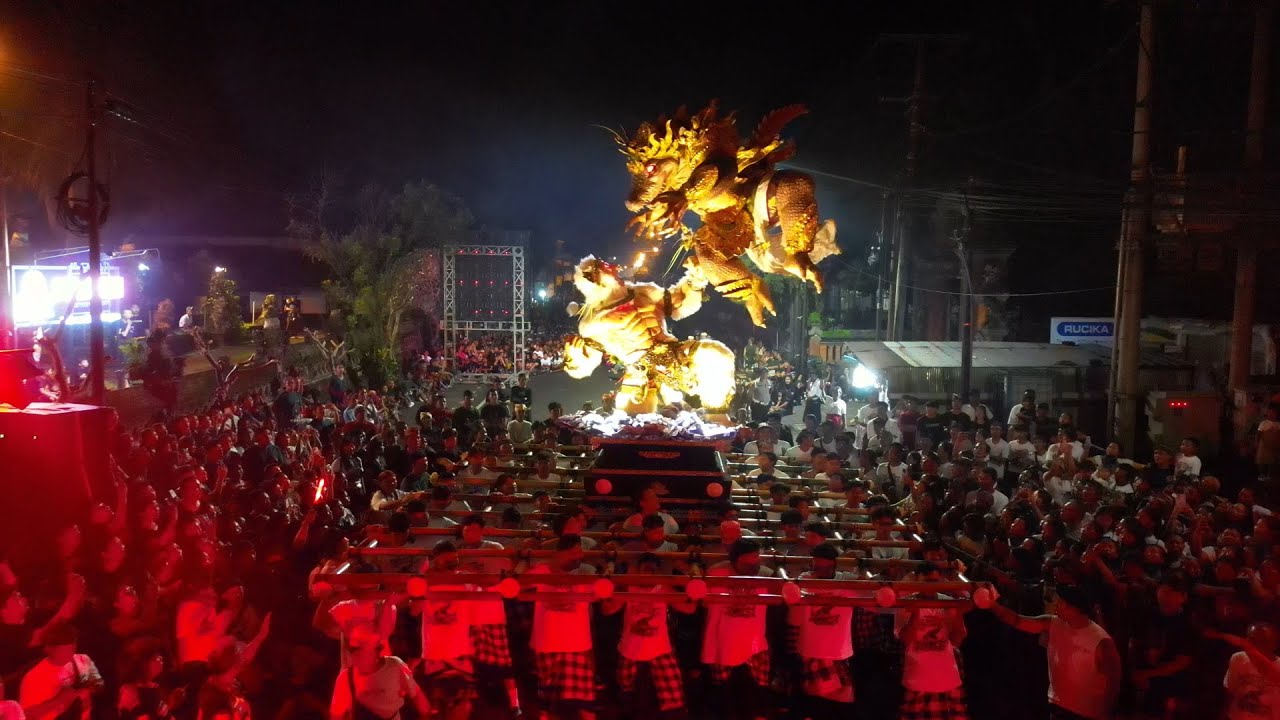 PENAMPILAN OGOH--OGOH BANJAR ULAPAN 2 BLAHKIUH ST.WIDYA KANTI 