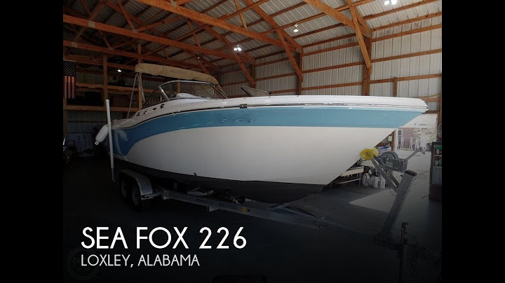 Sea fox 226 traveler for sale