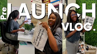 VLOG: LAUNCHING A NEW BUSINESS: Pre-Launch Checklist, Researching my Target Audience, & More