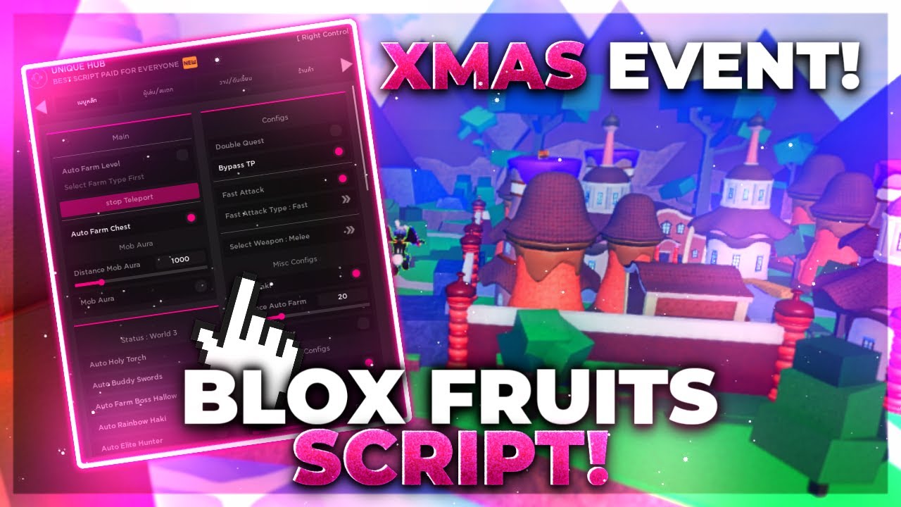 Blox fruits script - (Autofarm LVL, AutoStats, Teleports & more) -  Roblox-Scripter