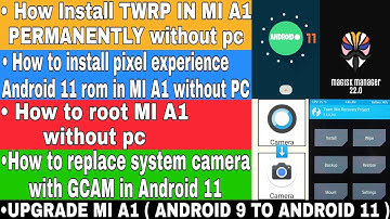 How to install TWRP permanently in MI A1 | How to Upgrade Android in MI A1 | The Technical Avengers