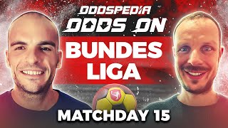 Bundesliga Predictions 2025/26 Matchday 15 | Best Football Betting Tips Today #bundesliga