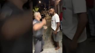 Malandros Ficaram de Gracinha na Abordagem Policial e um Durmiu mais Cedo