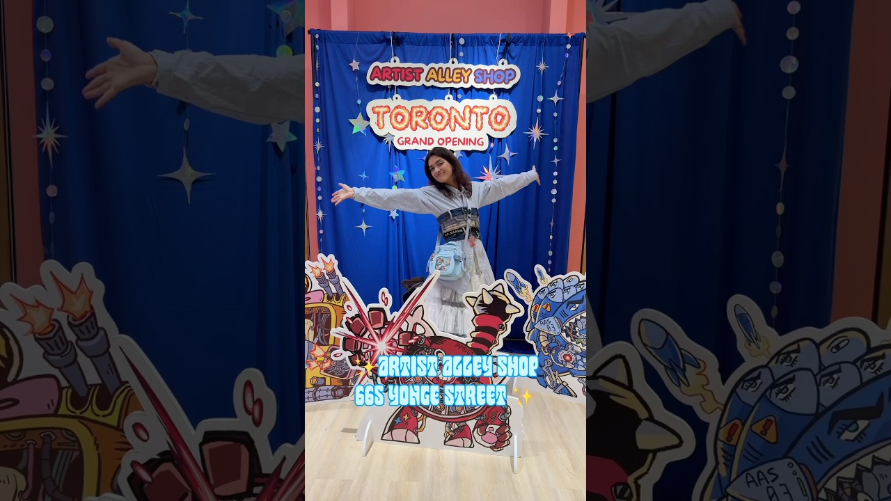 Artist Alley Shop has opened up in Toronto!! 💖 